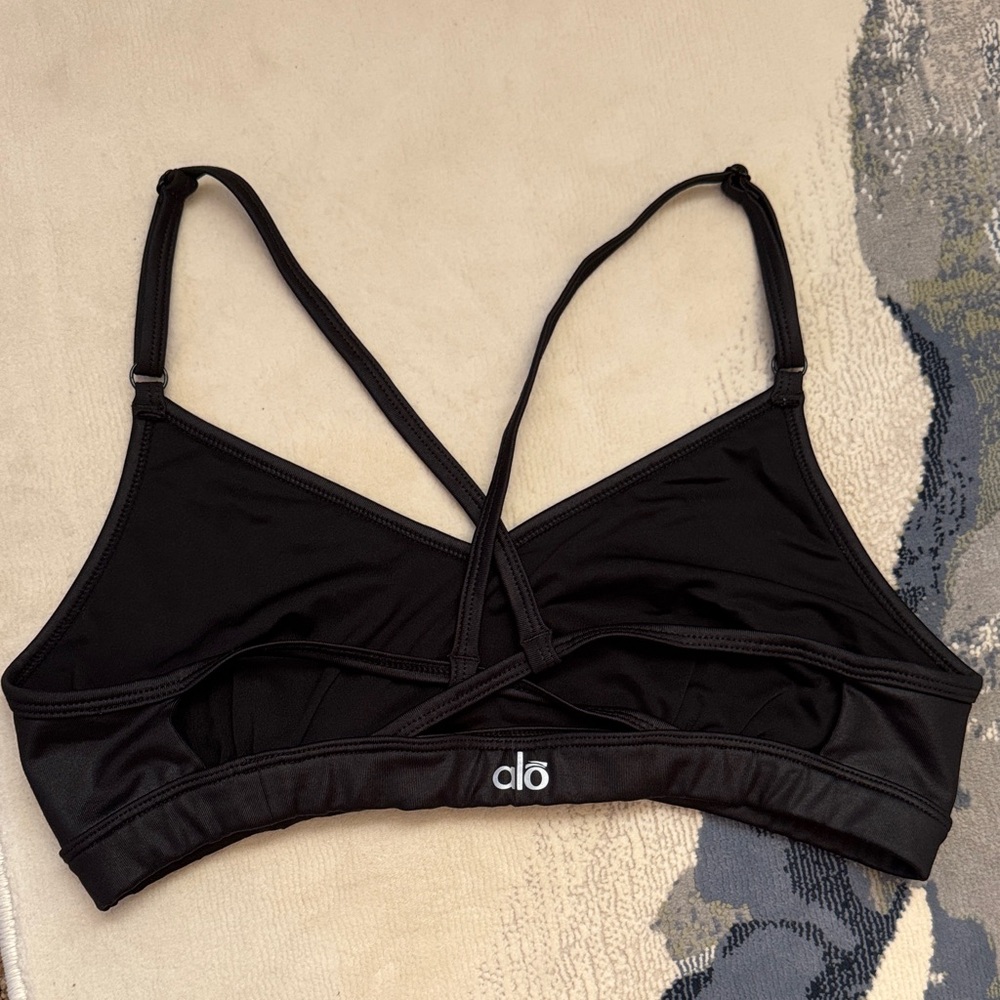 ALO Yoga Black Sports Bra